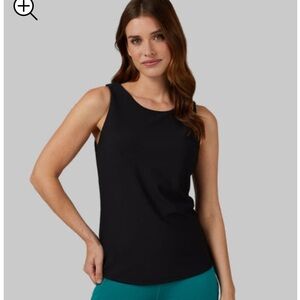 2 Women's Black Active 32 Degrees lightweight Bra Tank bundle